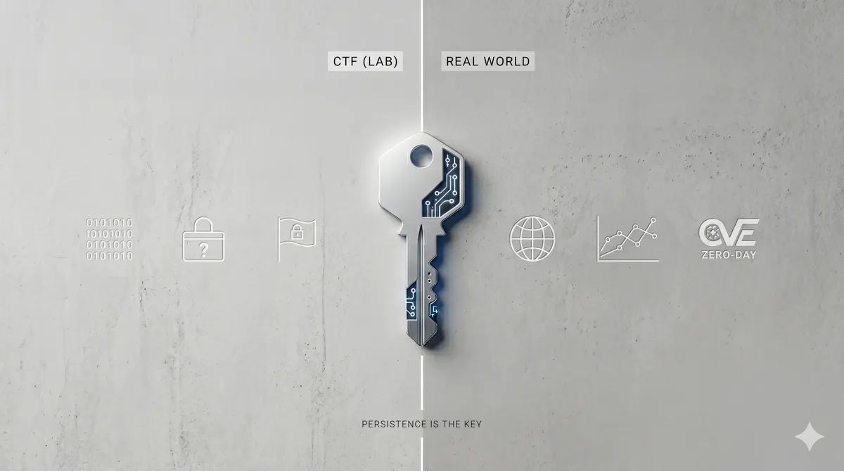 From CTF Flags to Real-World CVEs: The Art of Calculated Persistence